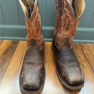 Double H Two-Tone Brown steel toe Boots